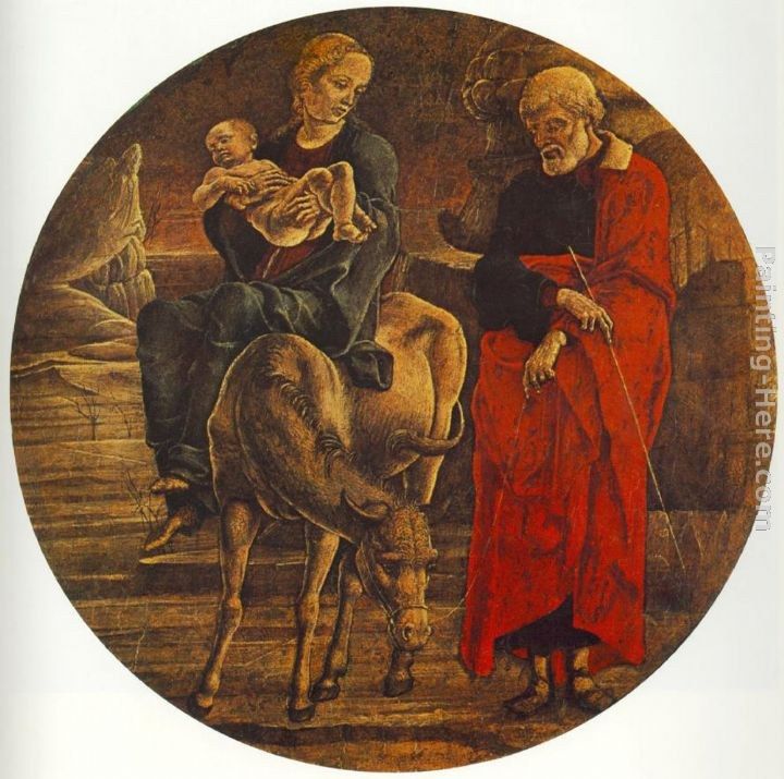 Cosme Tura Flight to Egypt (from the predella of the Roverella Polyptych)